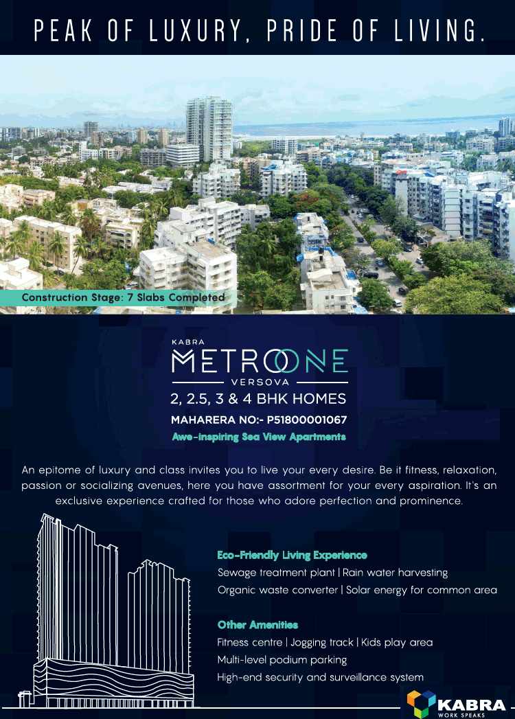 An epitome of luxury and class invites you to live your every desire at Kabra Metro One in Mumbai Update
